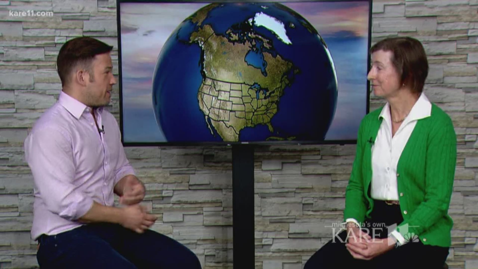 Dr. Jennifer Francis, a professor at Rutgers University, was recently in Minnesota and discussed the connection between arctic warming and weather patterns in our area with Sven. https://kare11.tv/2GtdgX4