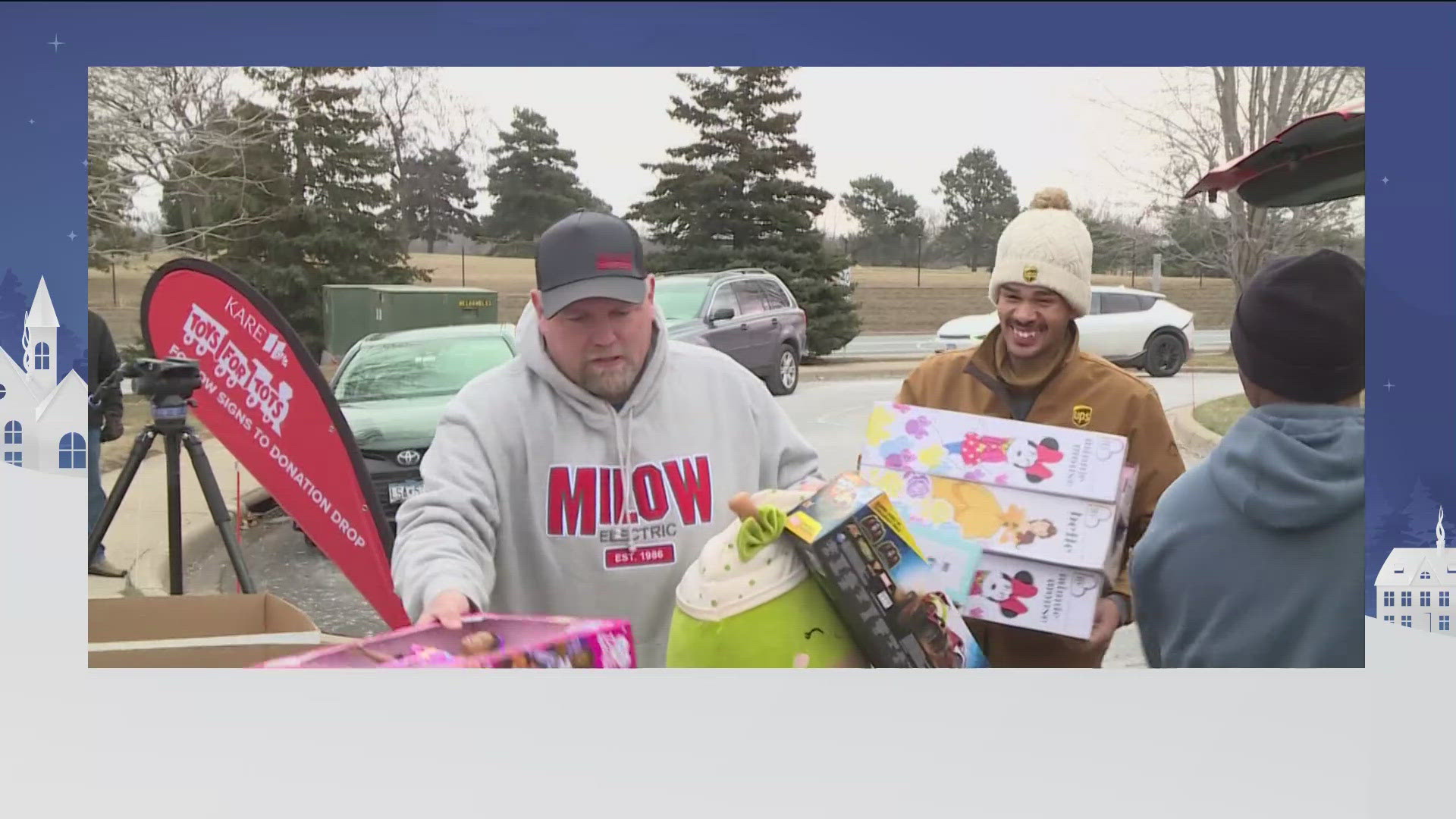 If you'd like to help the Marines, you can drop off a new, unwrapped toy at the KARE 11 studio in Golden Valley. Today is the last day. Closing at 8 p.m.