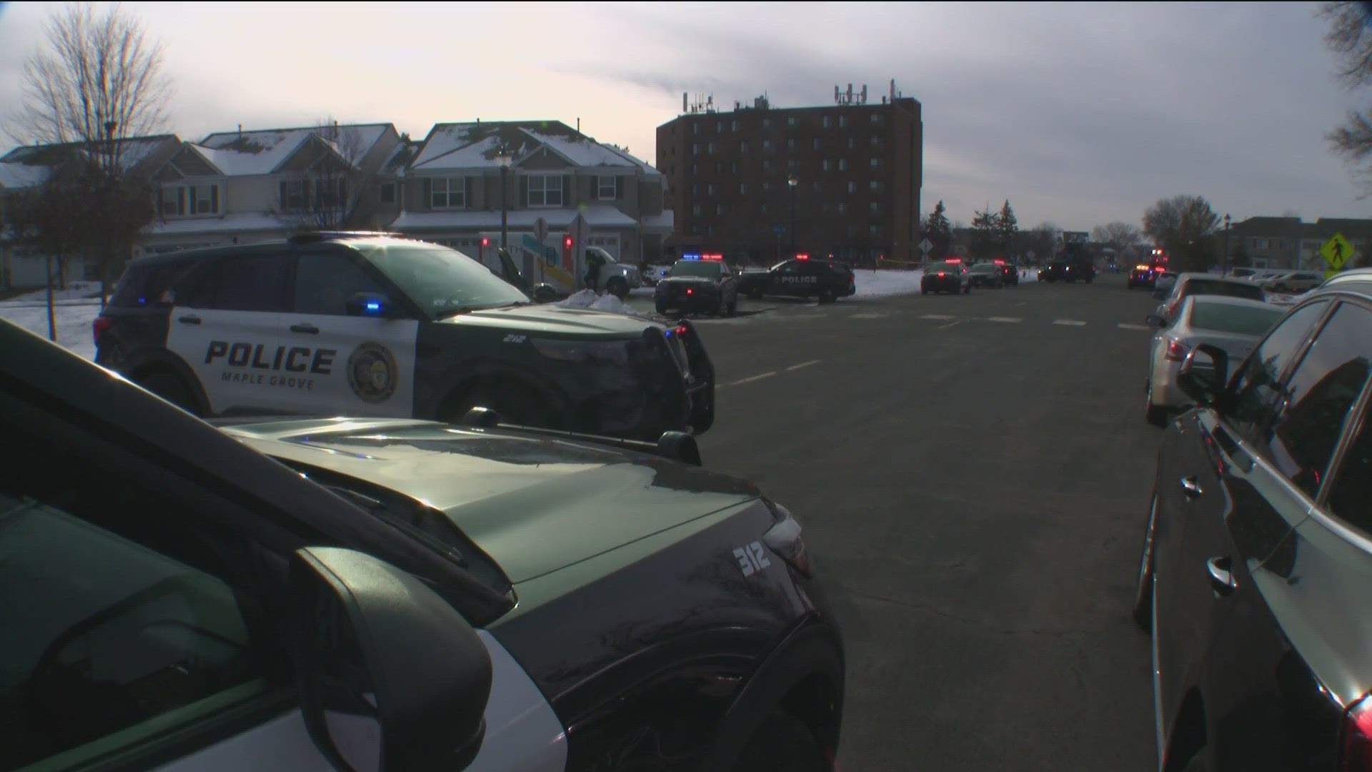 Police found a deceased woman with multiple gunshot wounds inside an apartment complex.