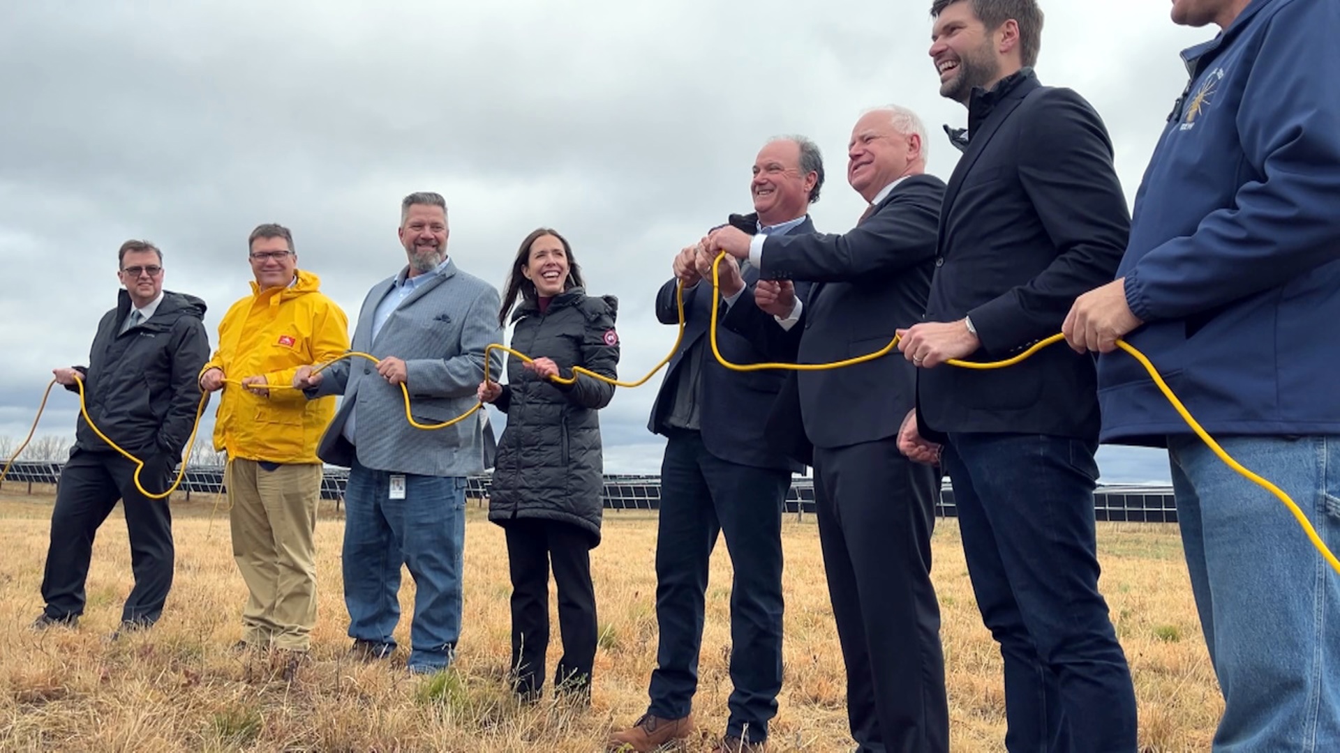 First phase of massive solar installation near Clearwater is already providing power to the grid through the Sherco Plant.