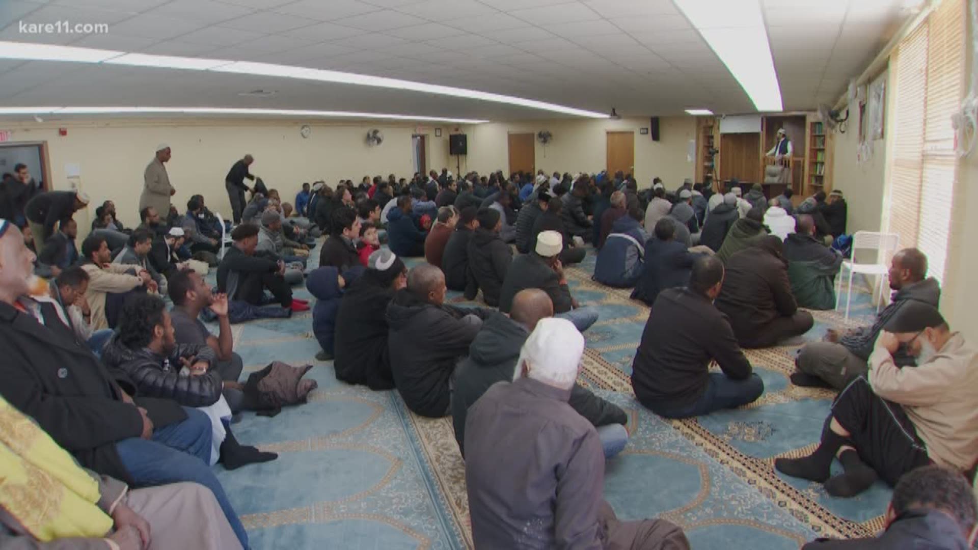 St. Paul and Minneapolis police departments say they're upping security at local mosques, as the community responds to yesterday's attacks in New Zealand.