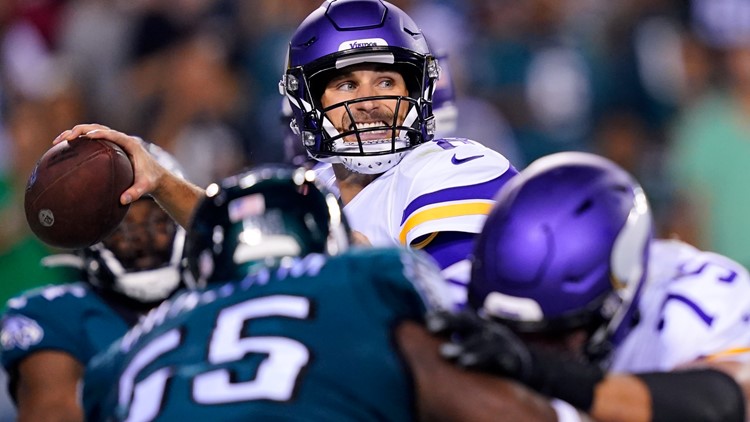 Cousins, Jefferson culpable in Vikings' stumbling loss to Eagles