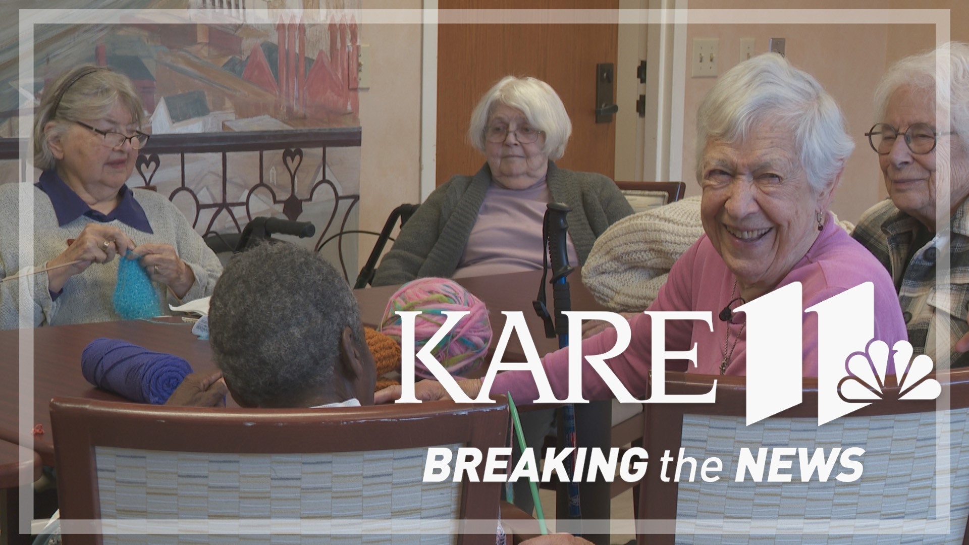 The group started in 2012, and has been doing community outreach through yarn ever since.