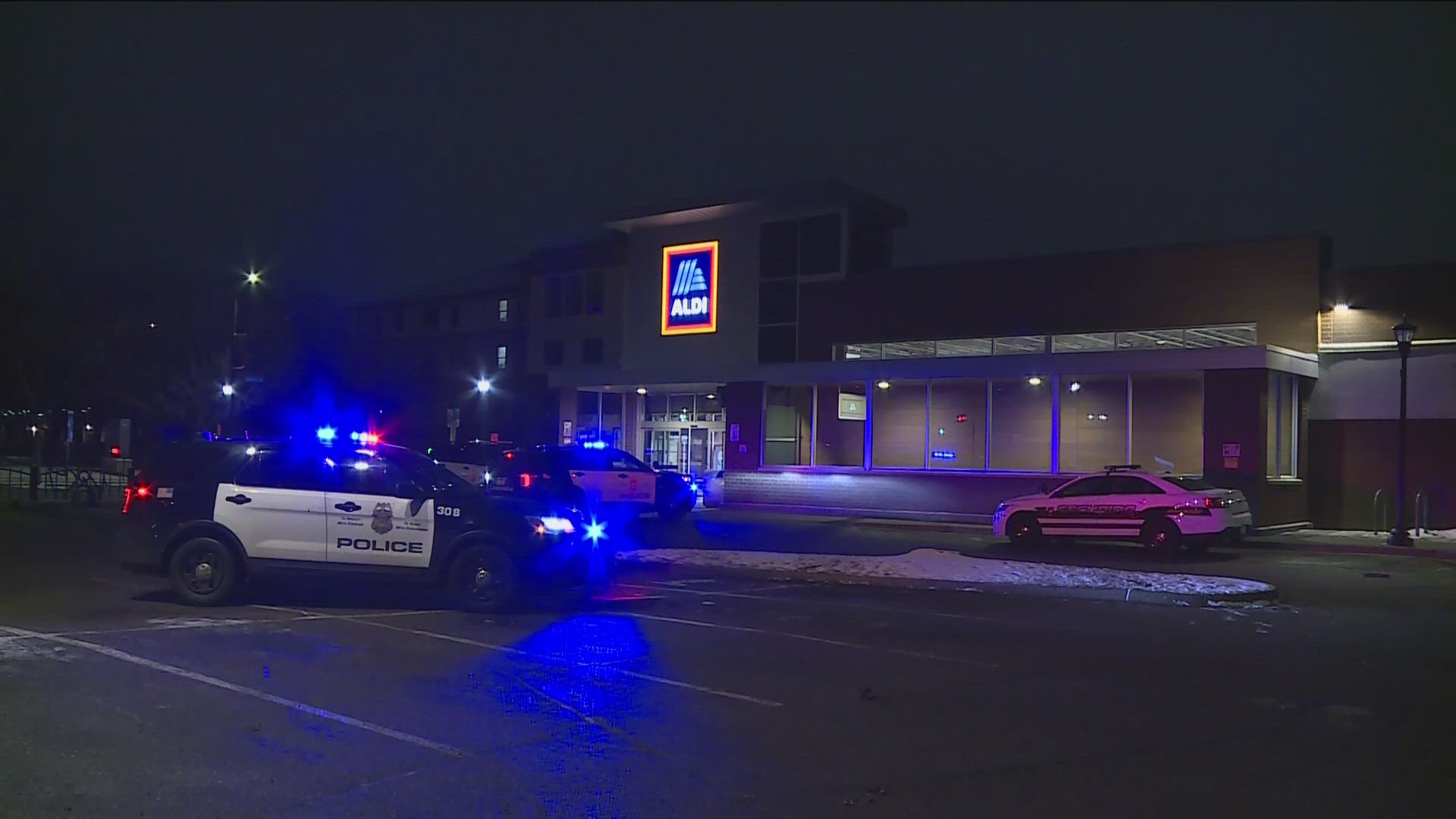The security guard was taken to the hospital and is expected to survive. 