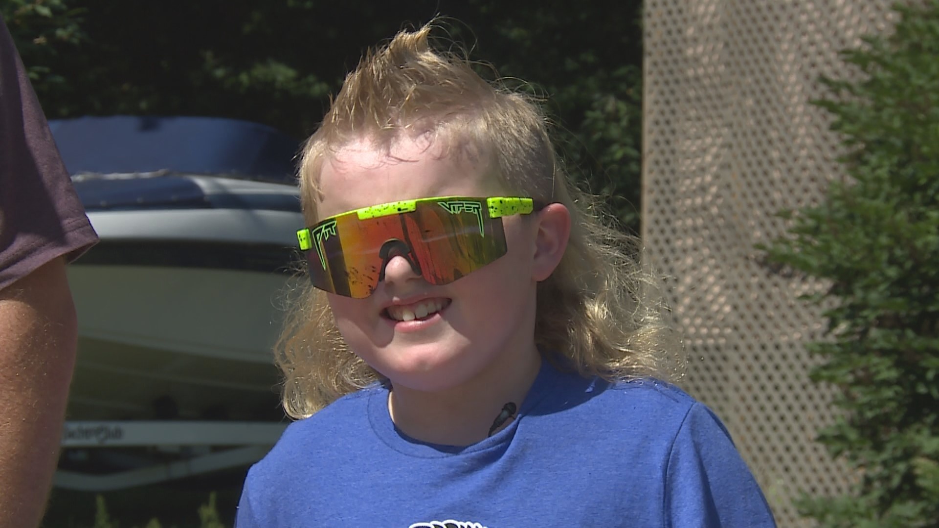 8-year-old Emmitt Bailey is scheduled to make an appearance at an upcoming Milwaukee Brewers game and an NHL preseason game.