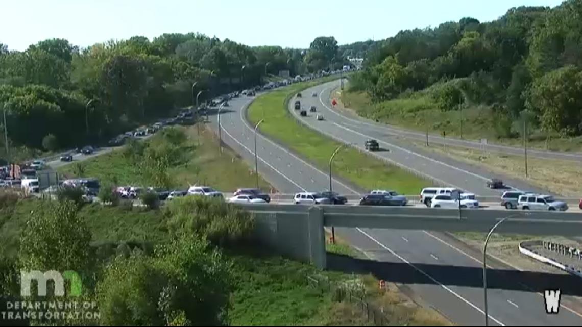 Minnesota 36 closed, fatal crash involving motorcycle