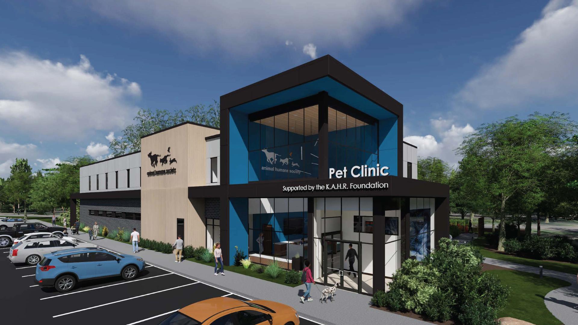 Animal Humane Society breaks ground on new 13,000-square-foot clinic in Golden Valley