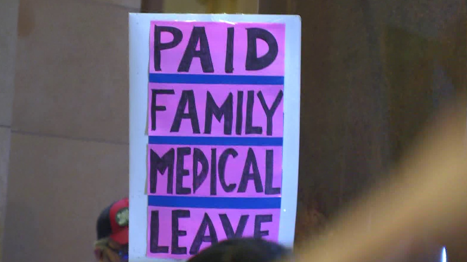 The plan would allow employees to take 12 weeks paid medical leave and/or 12 weeks of paid family leave, with the total capped at 18 weeks.