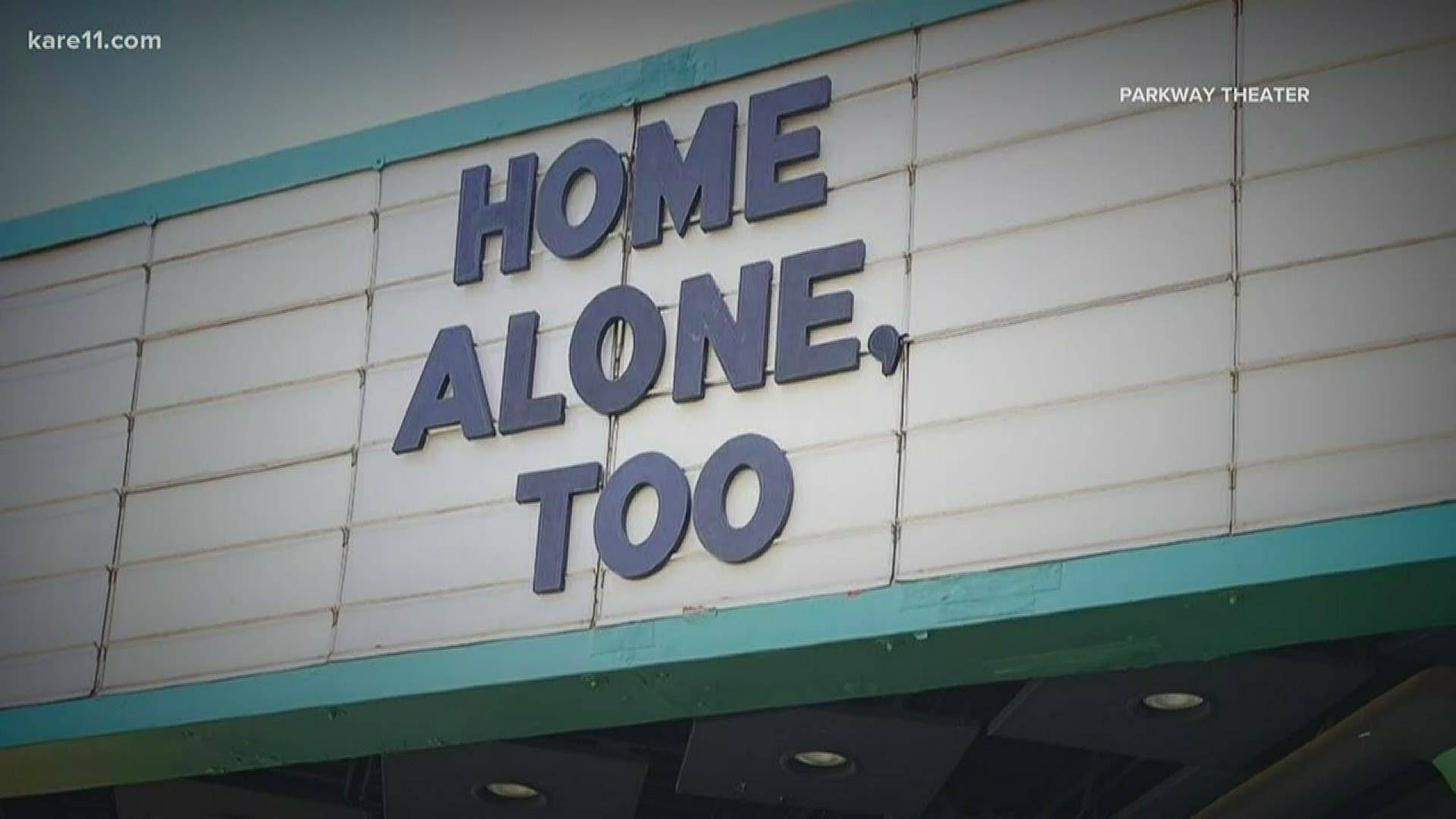 The theater company is tapping into community creativity to put famous movie titles on their marquee sign with a COVID-19 twist.