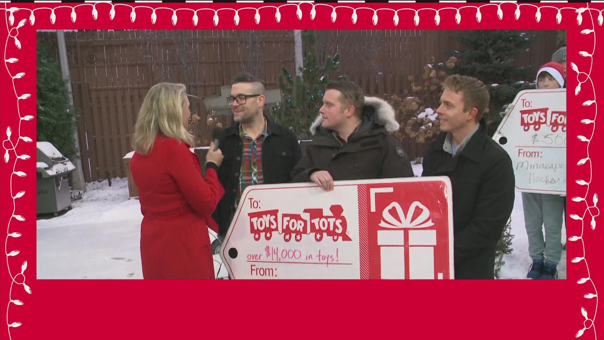 Thanks to everyone who's donating to the Toys for Tots campaign in 2022!