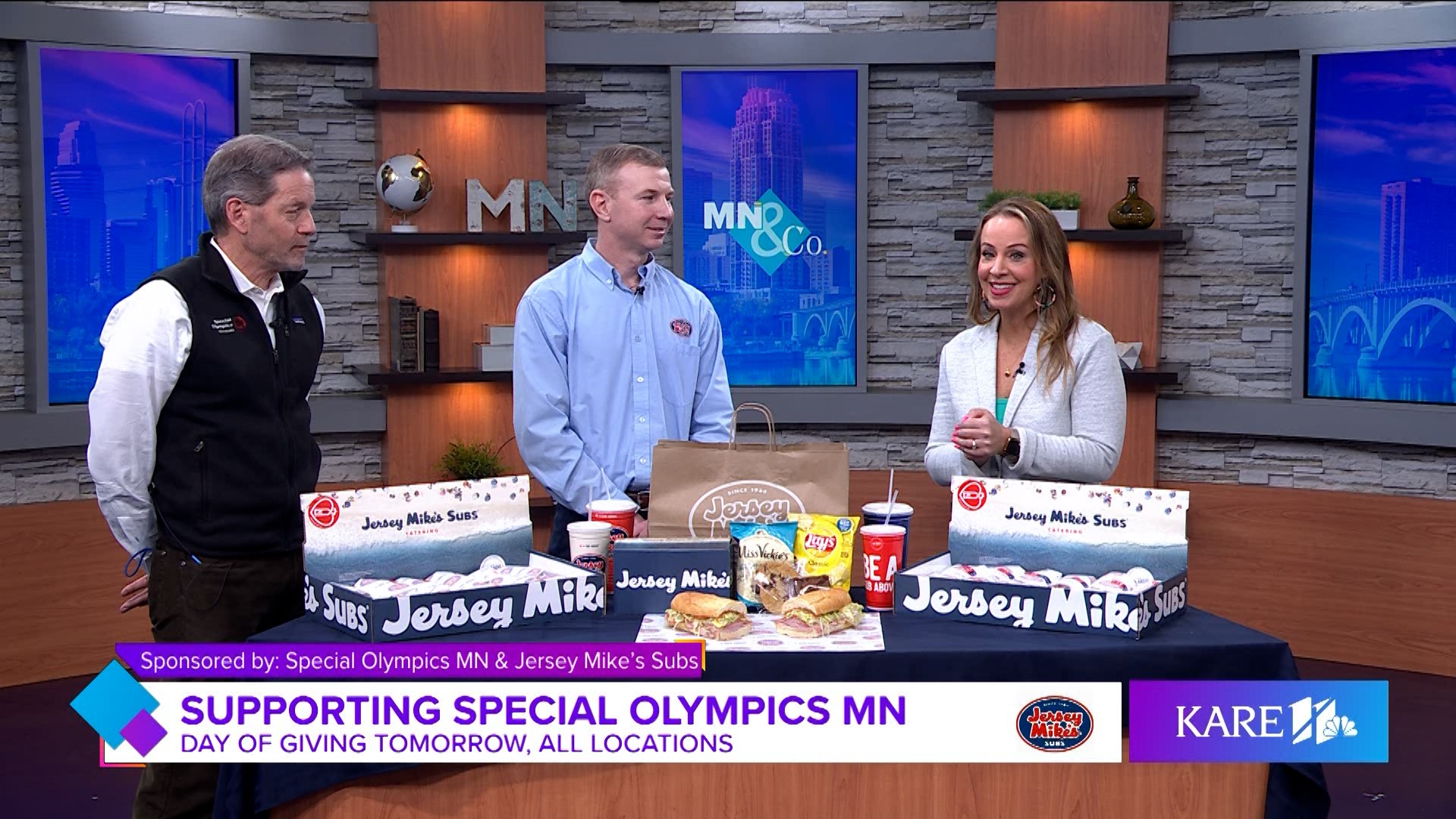 Jersey Mike's Subs and Special Olympics Minnesota joins Minnesota and Company to discuss how you can help during Month of Giving.