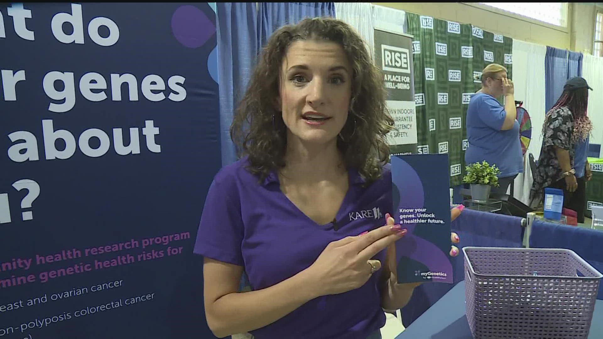 Learn about your potential health risks, ancestry and inherited traits at the Health Fair 11 at the Minnesota State Fair.