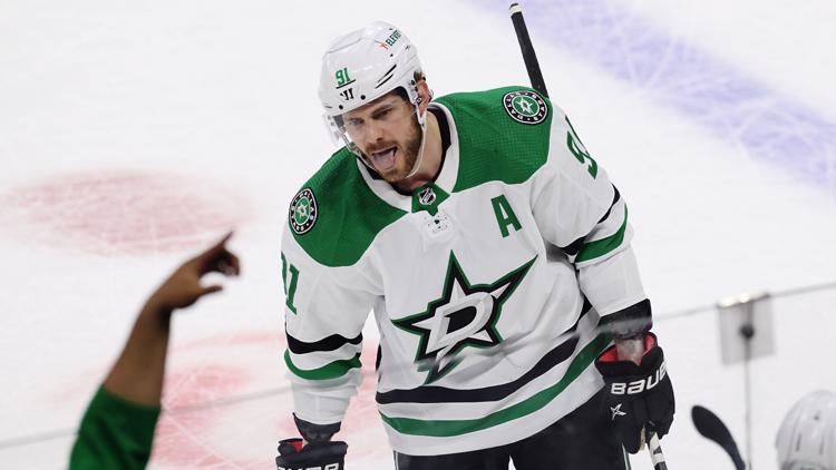 Stars even series with 3-2 win vs. Wild on Seguin's PP pair