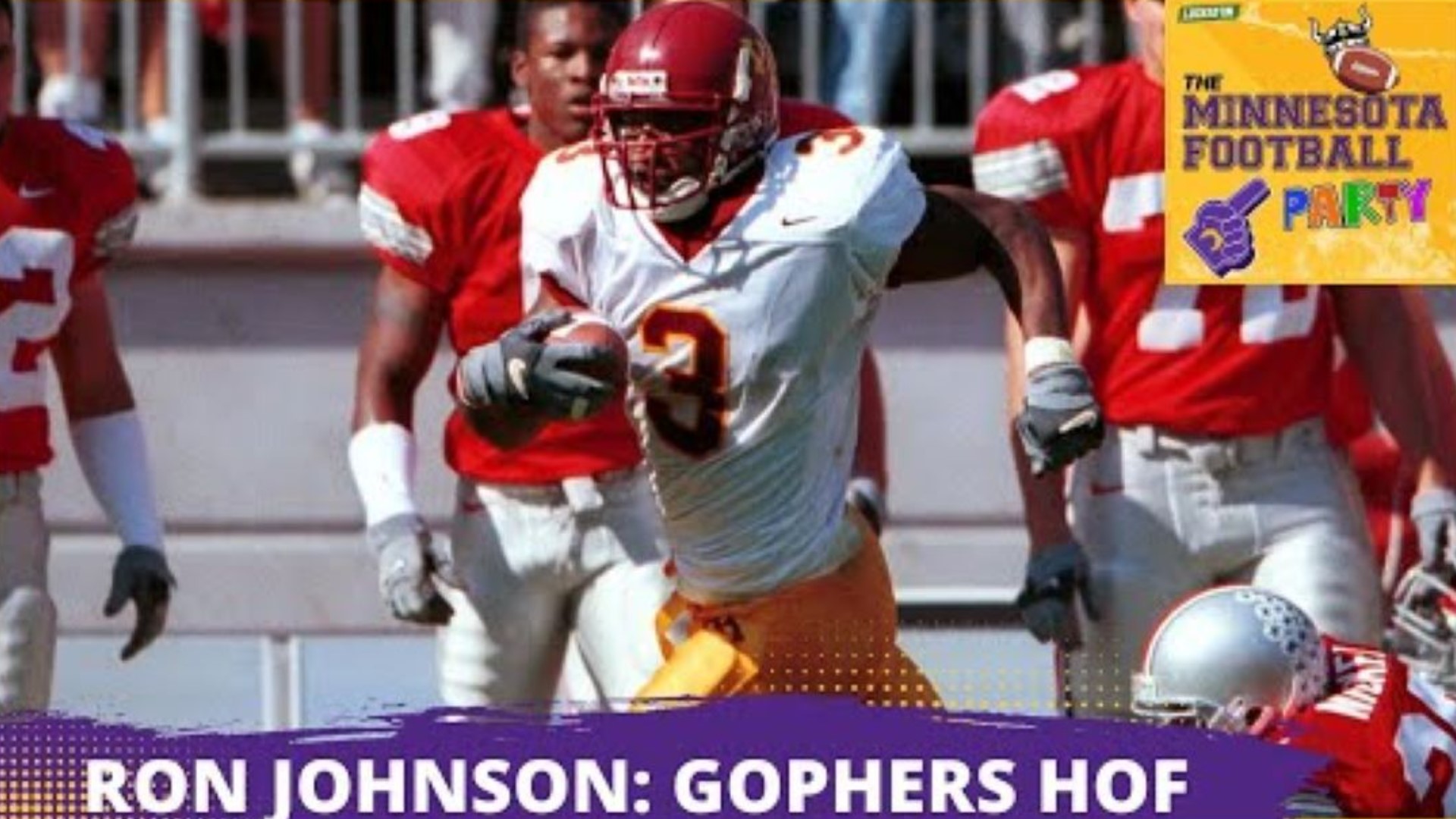 The former pass-catcher joins The Minnesota Football Party to recount his career and share his favorite stories from his time with the Gophers.