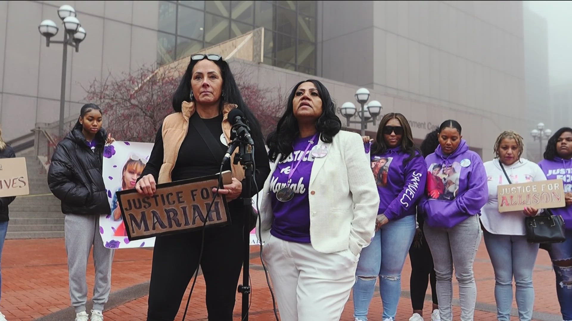 Mariah Samuels' family is pleased with the first-degree murder charge against David Wright, but still believes the crime should have been prevented.