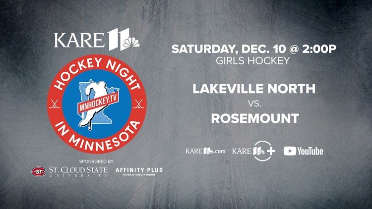 Hockey Night in Minnesota | Dec. 10: Lakeville North vs. Rosemount (Girls)