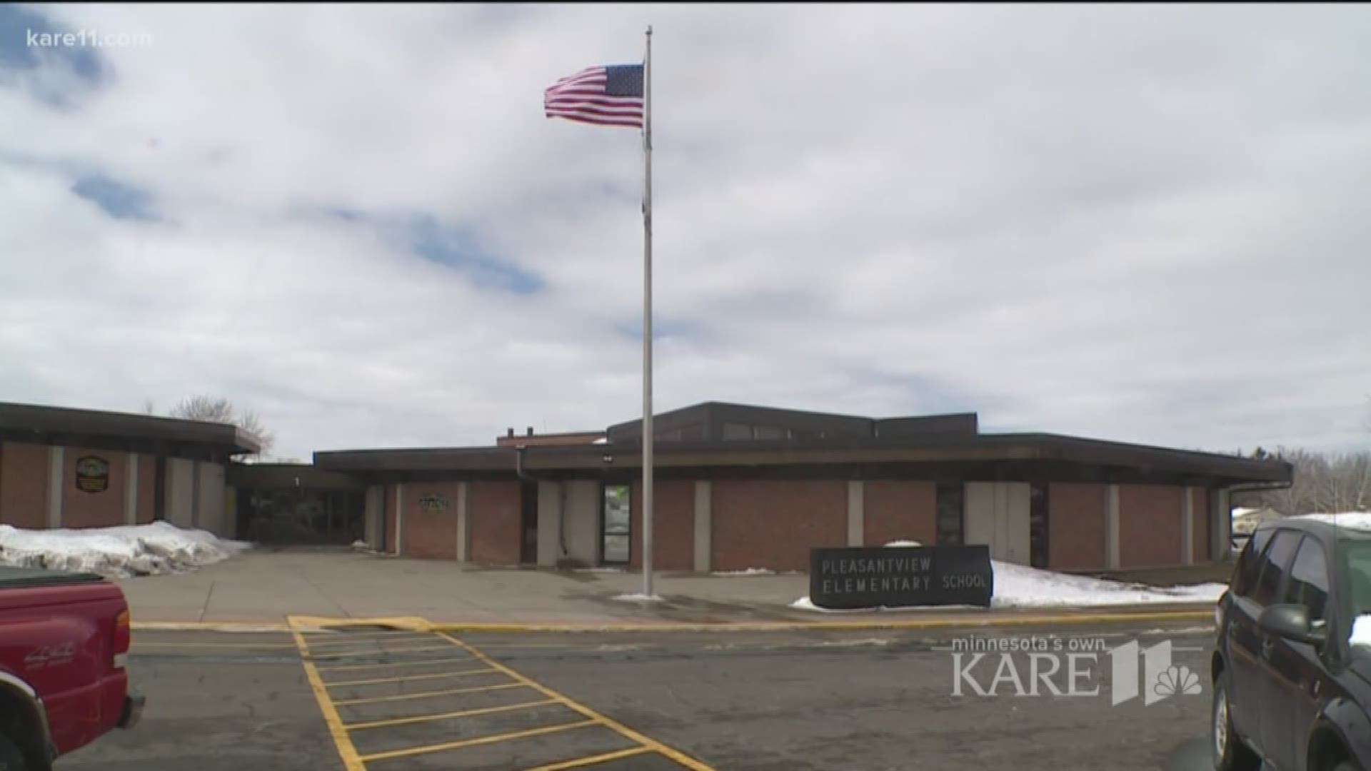 An 8-year-old student at Pleasantview Elementary School came to school with a knife Monday morning and attacked three fellow students, sending two of them to the hospital. https://kare11.tv/2J3iIBB