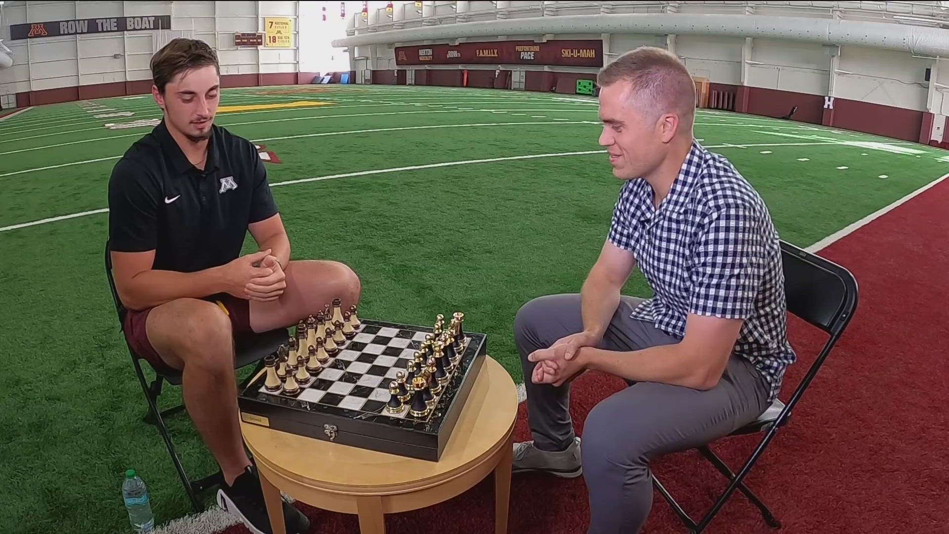 Minnesota's QB enjoys playing chess as a hobby that helps him on the football field.