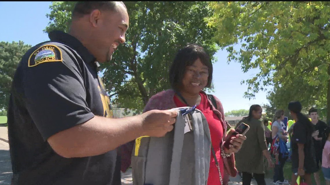 National Black Police Association hosts 'Backpacks & Barbers' - Vimarsana News