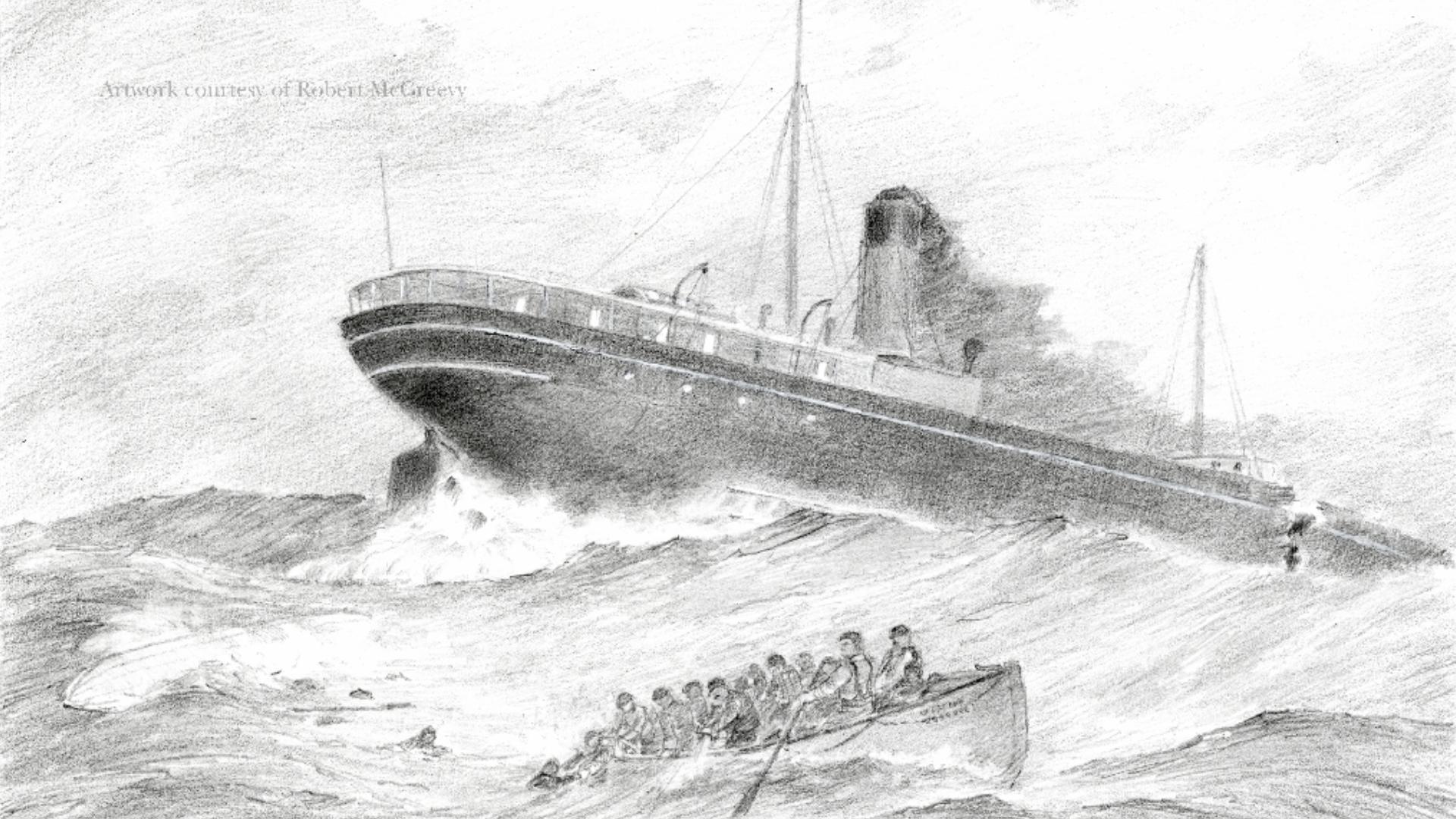 The Great Lakes Shipwreck Historical Society confirmed they had located the Western Reserve, which sank on Aug. 30, 1892 on Lake Superior. 
