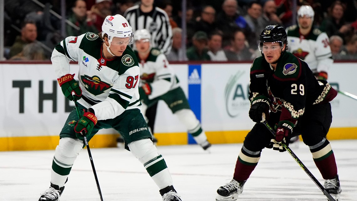 Kaprizov Point Streak Up To Nine Games, Wild Top Coyotes 4-3