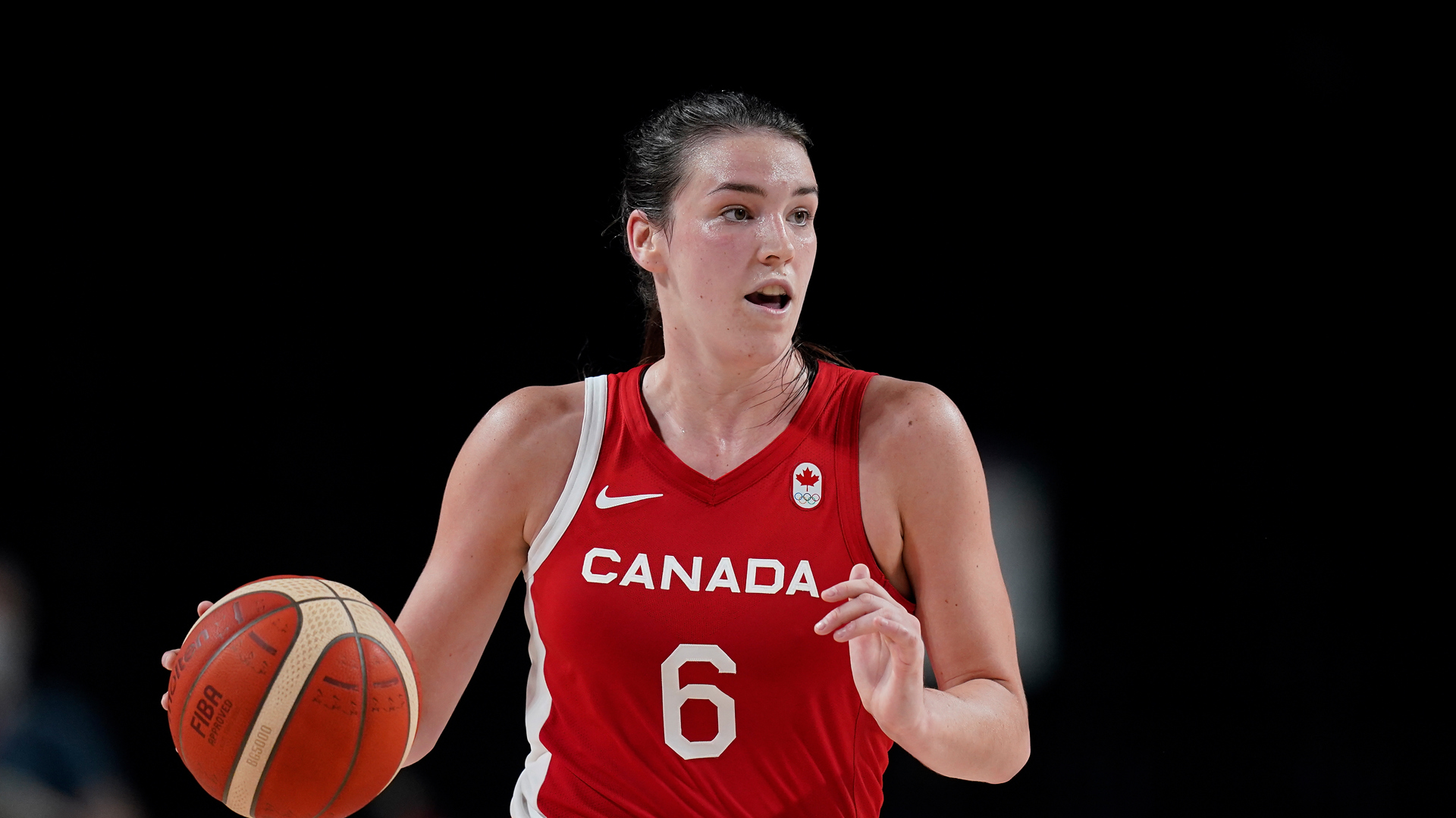 The Lynx guard is enjoying a breakout season, and will return to the Olympics as a member of Team Canada.