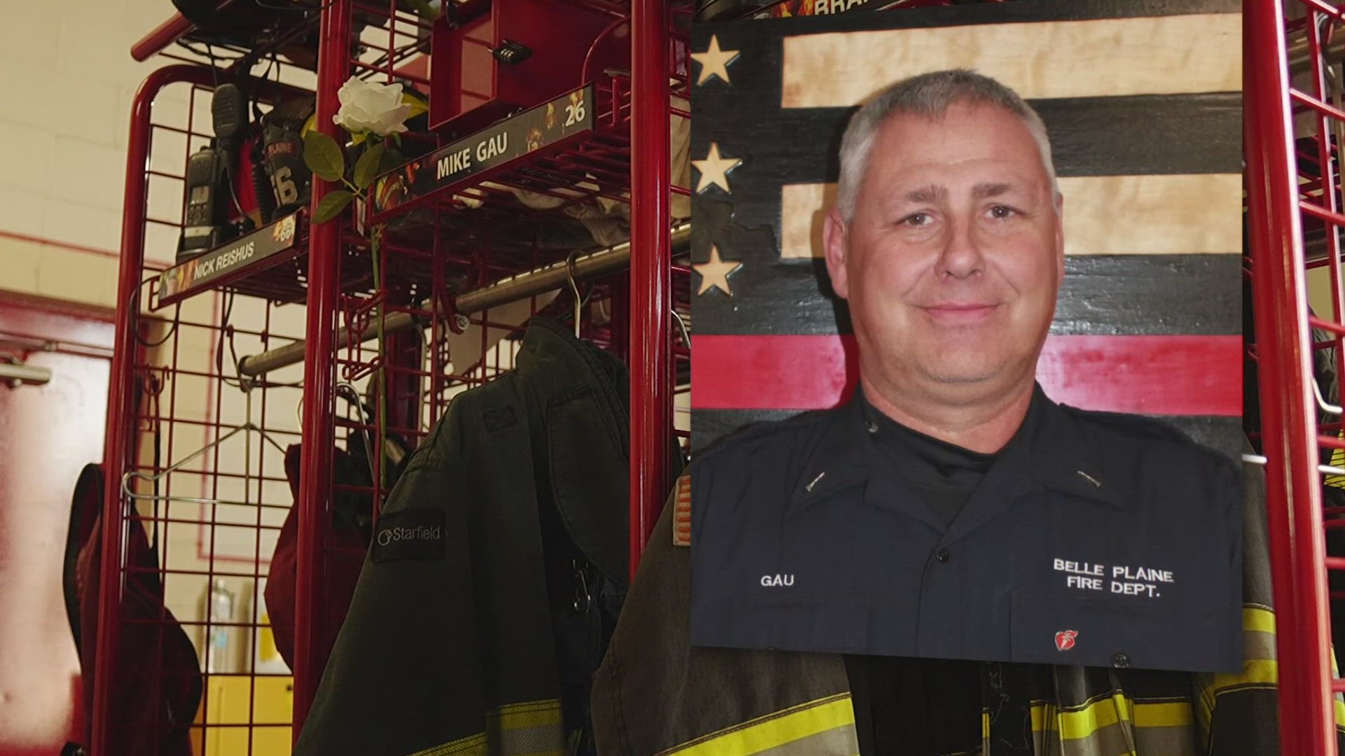 Mike Gau was an on-call firefighter with the Belle Plaine Fire Department for 23 years.