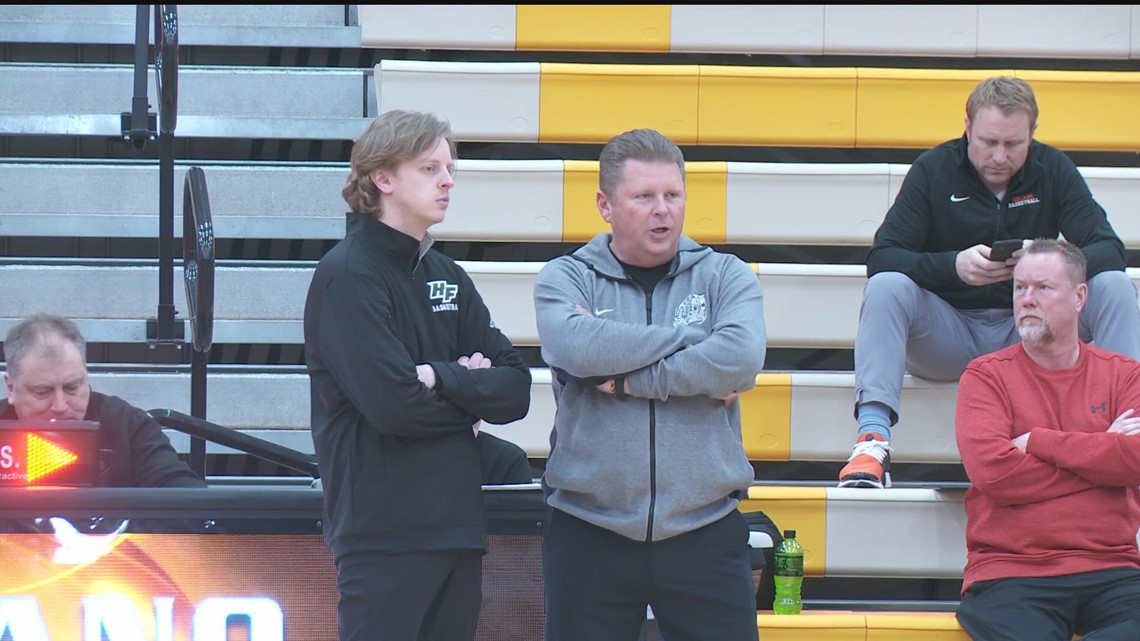 Father, son coach against each other for first time