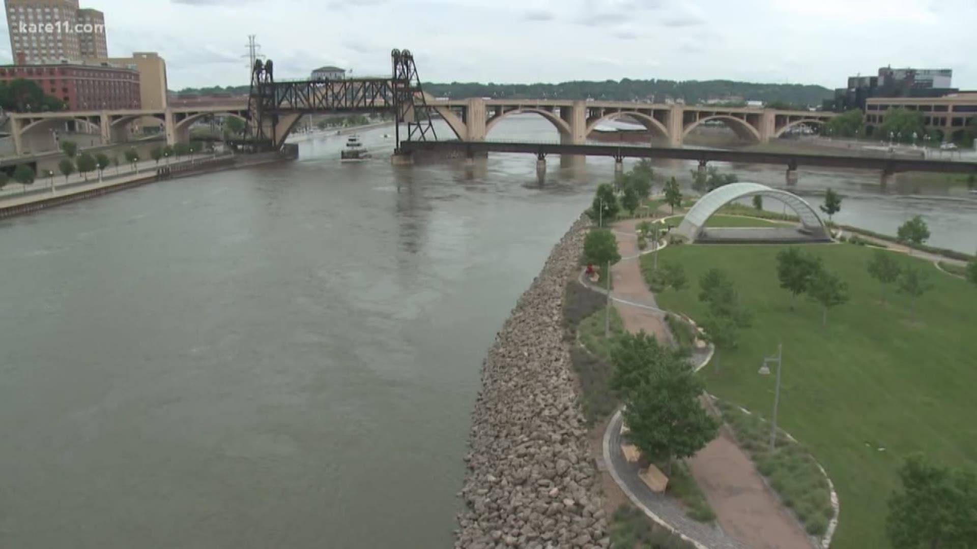 Two boys rescued from Mississippi River in St. Paul