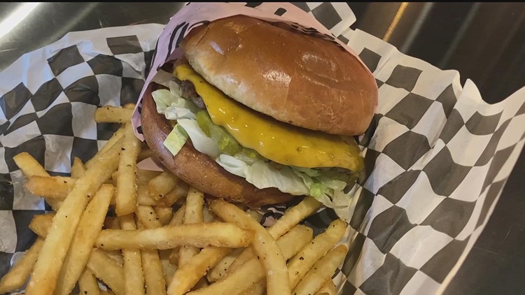 Plant-based burgers in Northeast Minneapolis