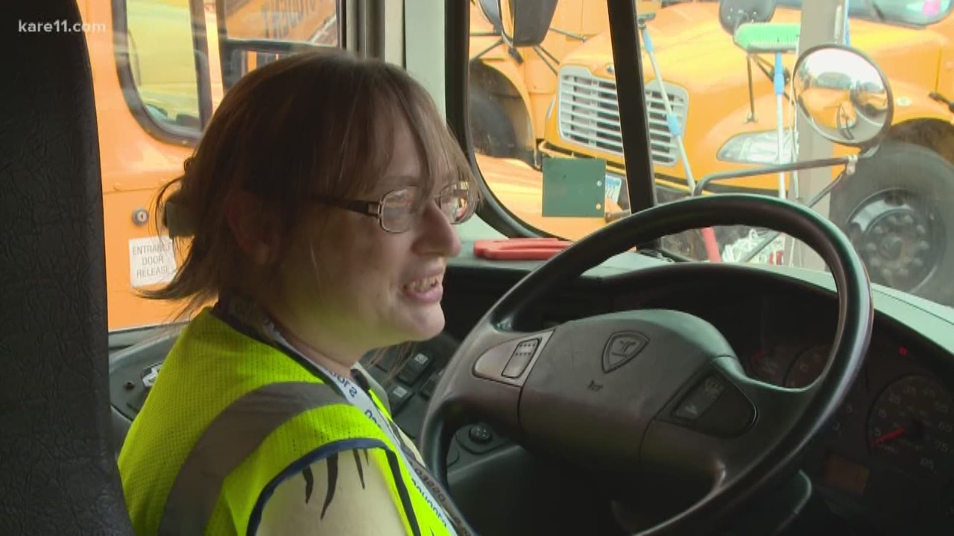 Minneapolis school bus driver shortage image