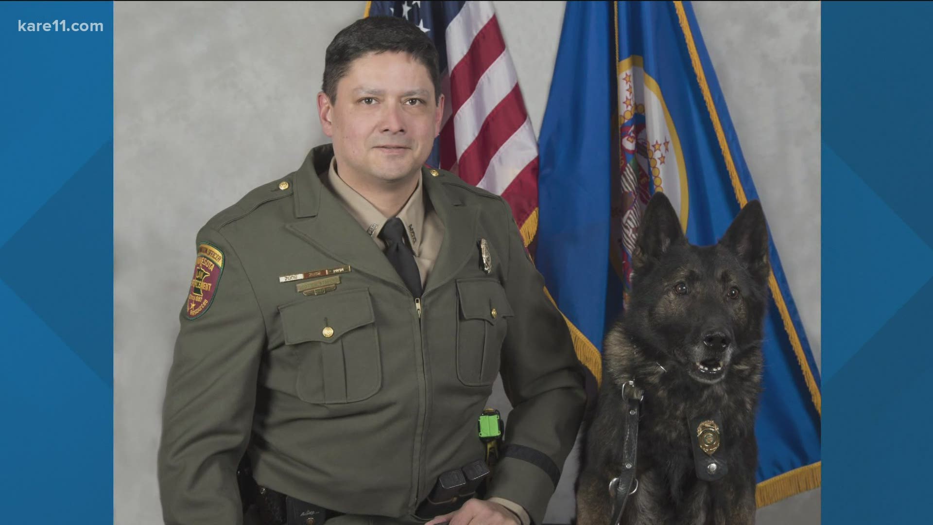The start of a new year marks the end of a career for a DNR K9 officer named Schody. The German Shepherd is retiring after ten years on the job