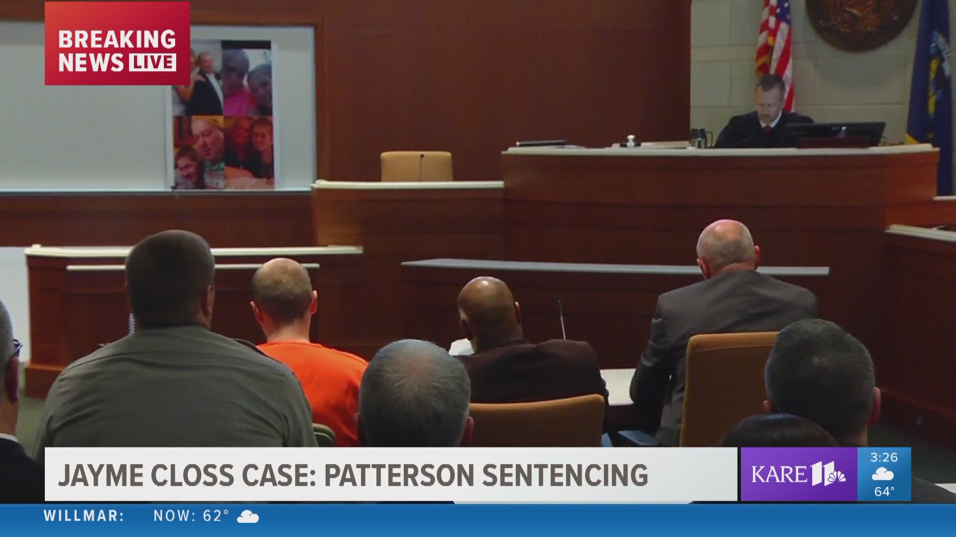 The judge said the overriding factor in his decision was the safety of the public. "You are the embodiment of evil," he said to Jake Patterson. "You are one of the most dangerous men to ever walk on this planet."