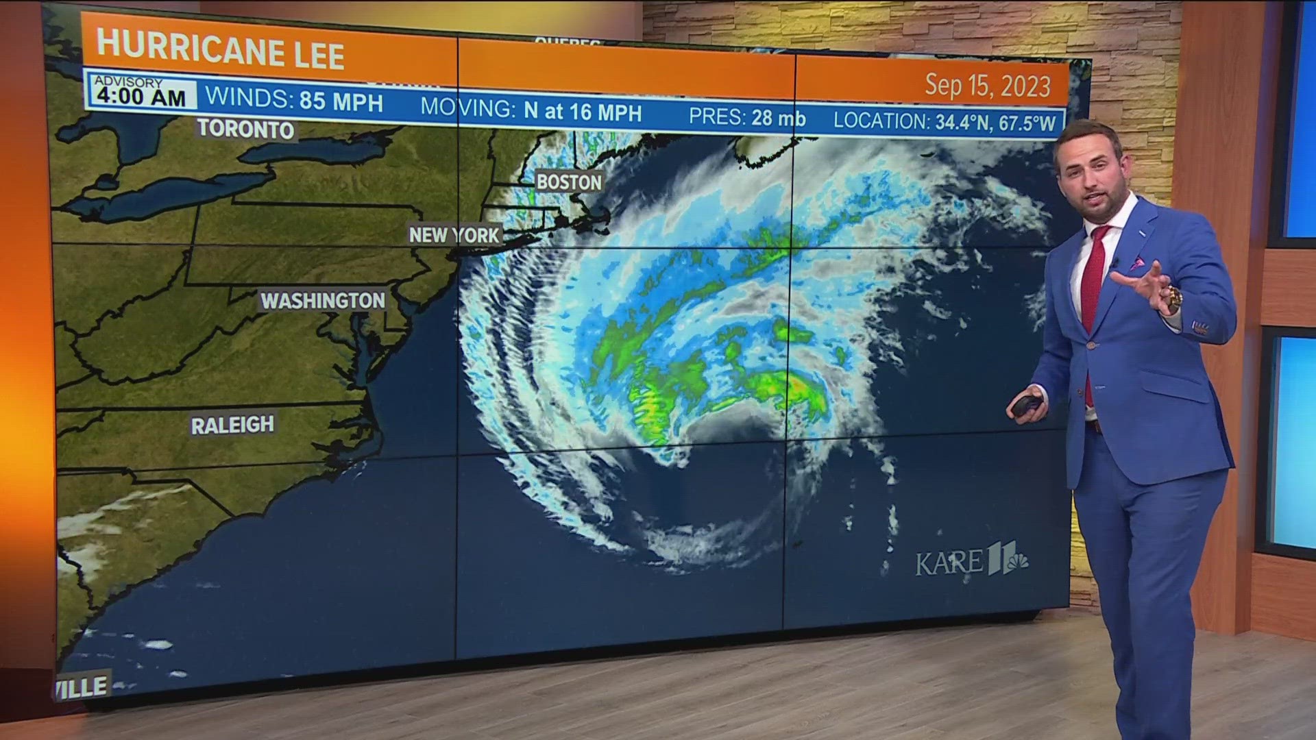 Hurricane Lee is expected to impact parts of Maine.