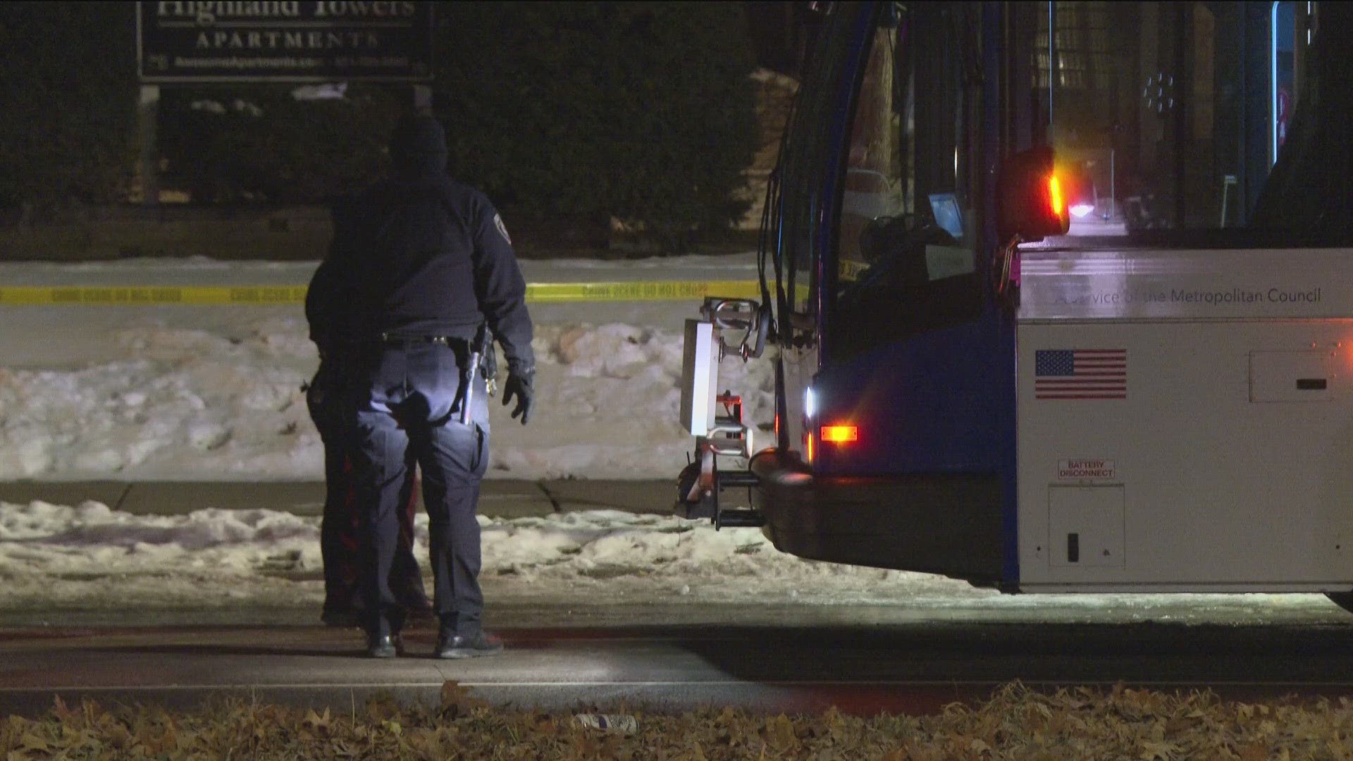 Metro Transit police say a man is dead after he was struck by an A-line bus on Ford Parkway near Macalester St. in St. Paul around 12:45 a.m.