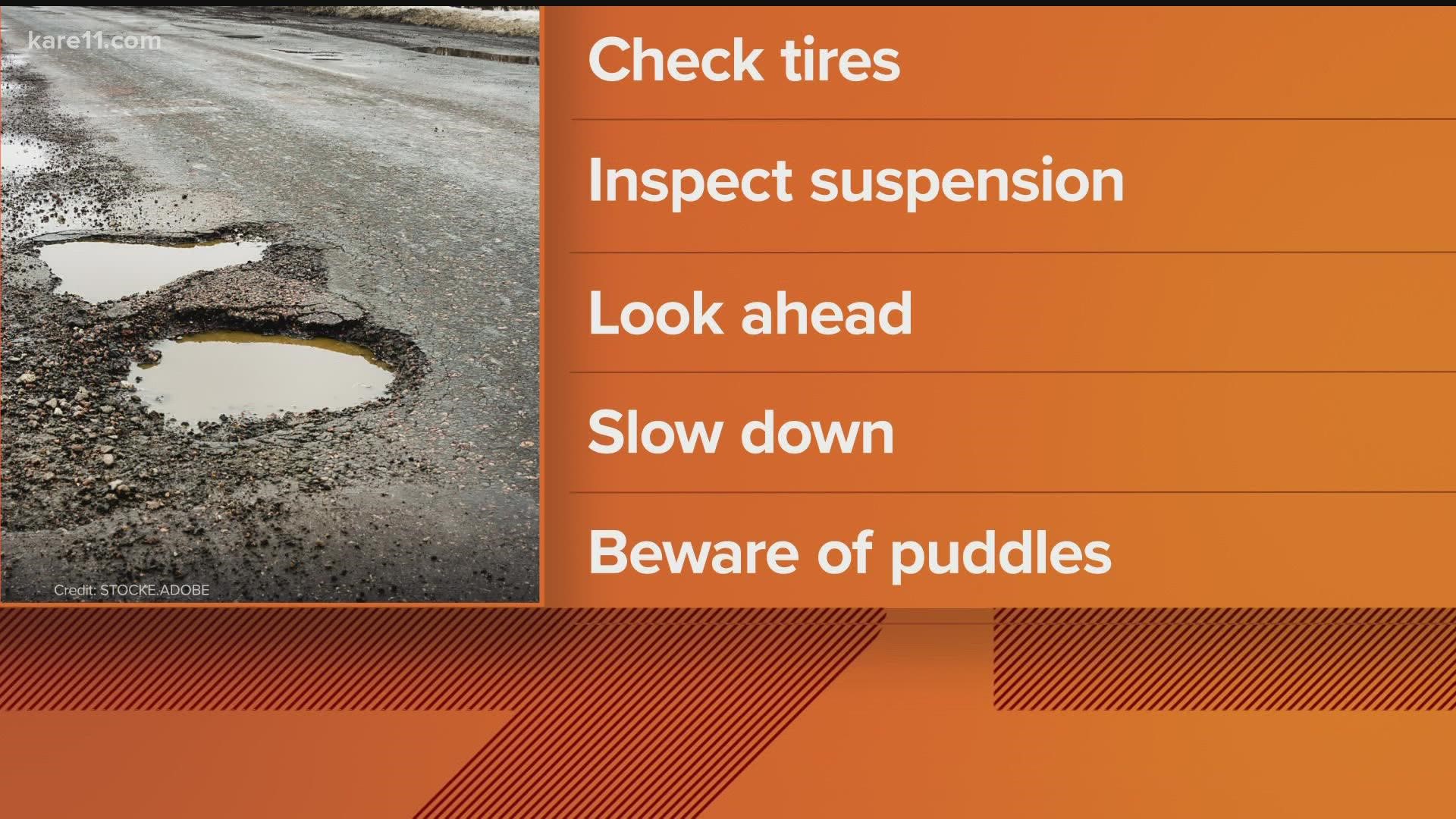 Pothole Damage Here s How To Get Reimbursed Kare11