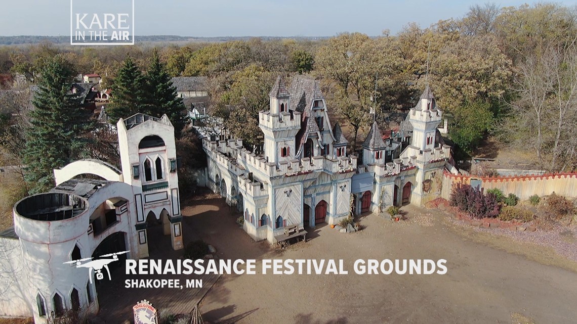 KARE in the Air: Minnesota Renaissance Festival grounds