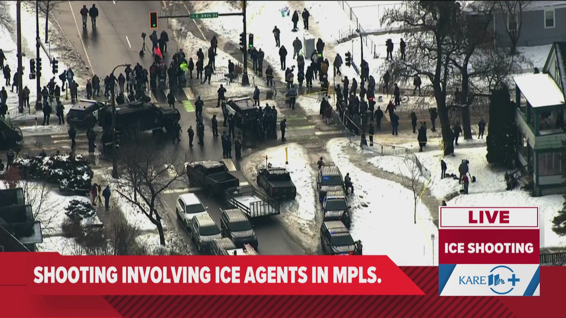 DHS says ICE agents fired after vehicle “ramming” attempt; woman dead ...