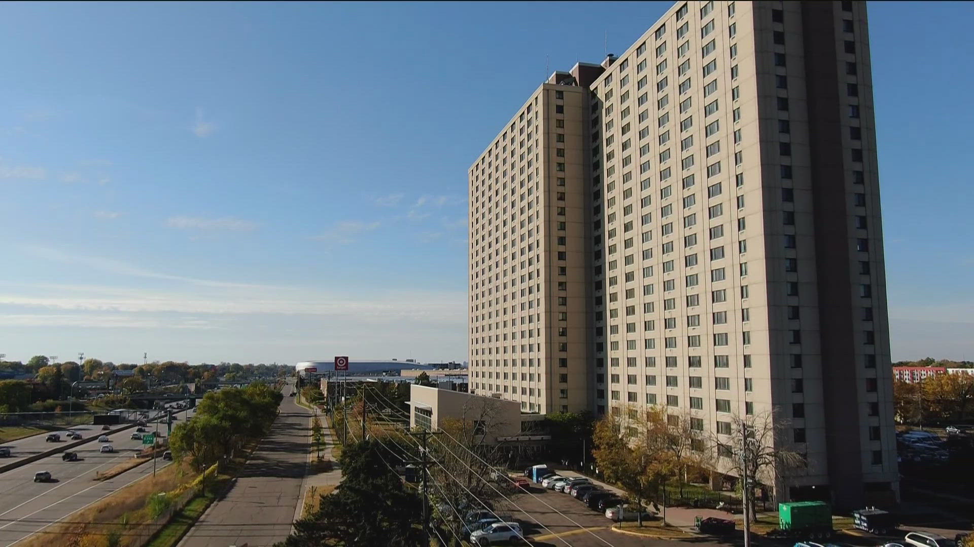 About half of the residents at Saint Paul's Skyline Tower are back home after a fire forced everyone out.