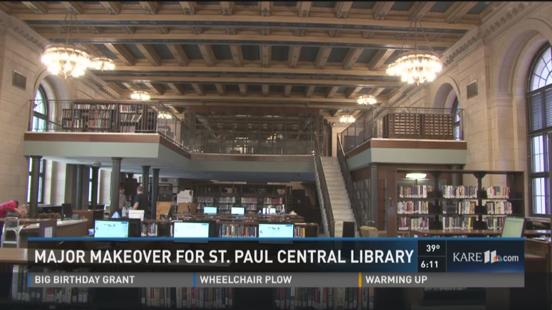 Upgrades made to St. Paul Central Library kare11