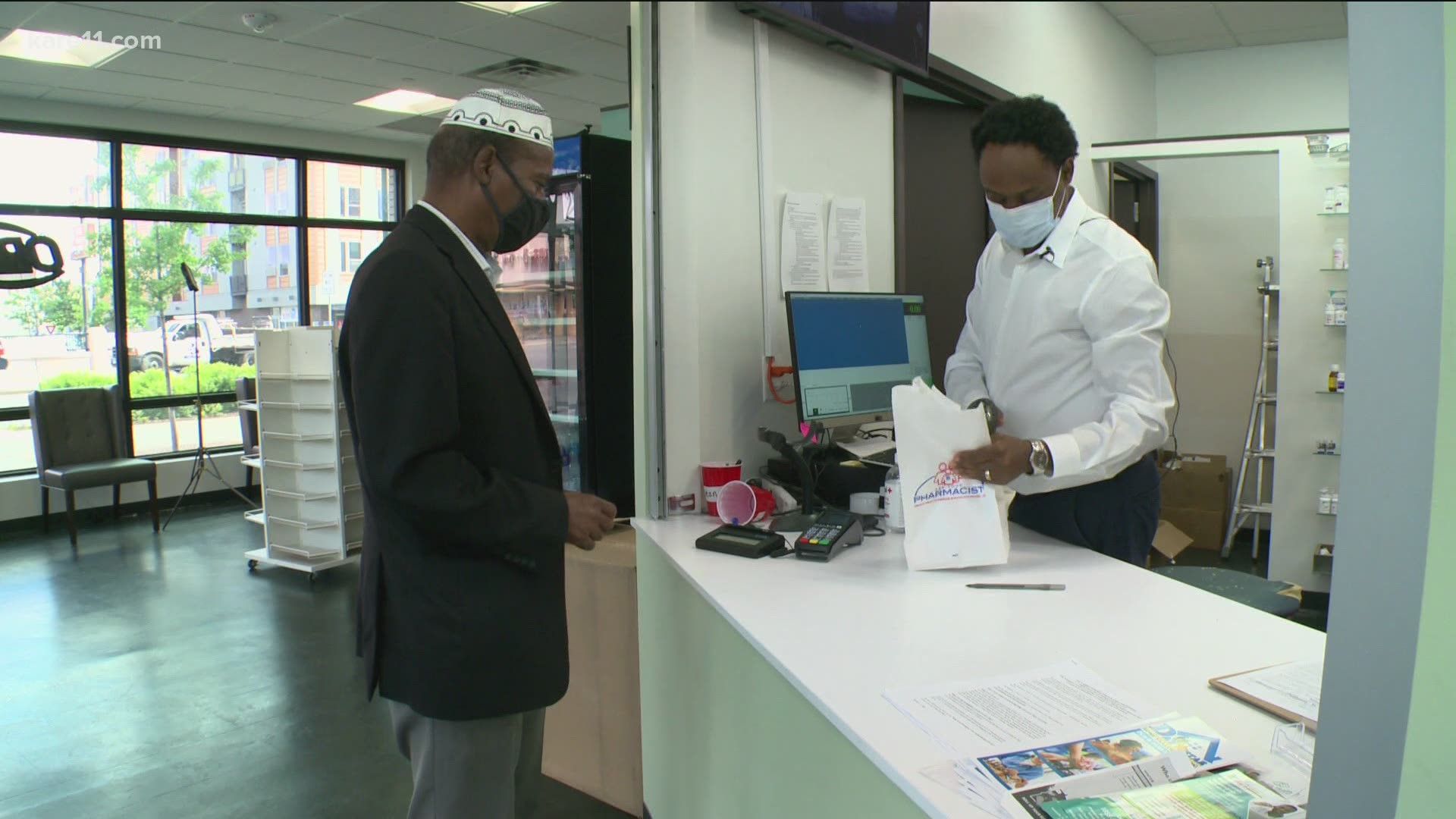 After George Floyd's murder, looters gutted Seward Pharmacy on Lake Street. Owner Elias Usso reflects on the past year of rebuilding his shop.