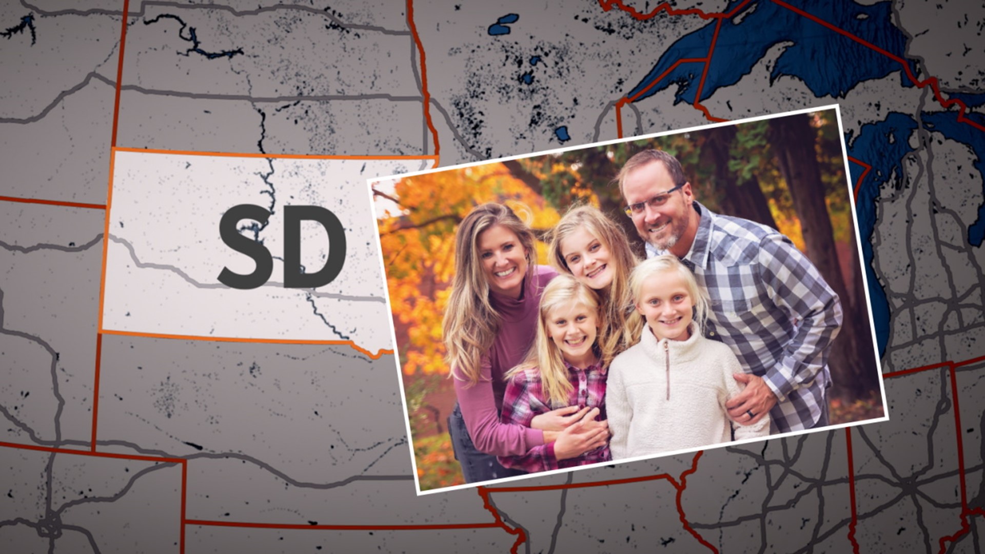 Lakeville family relocates to Sioux Falls so that three daughters can receive public school special education services in person rather than in online format.