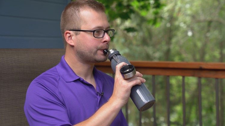 A snoring solution? Minnesota startup invents 'dream' water bottle