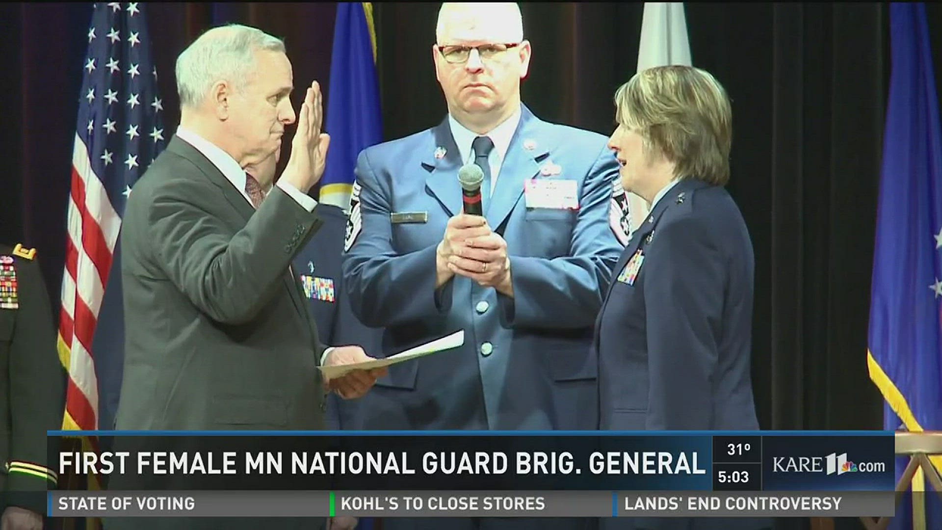 First woman named Brig. Gen. in MN Guard