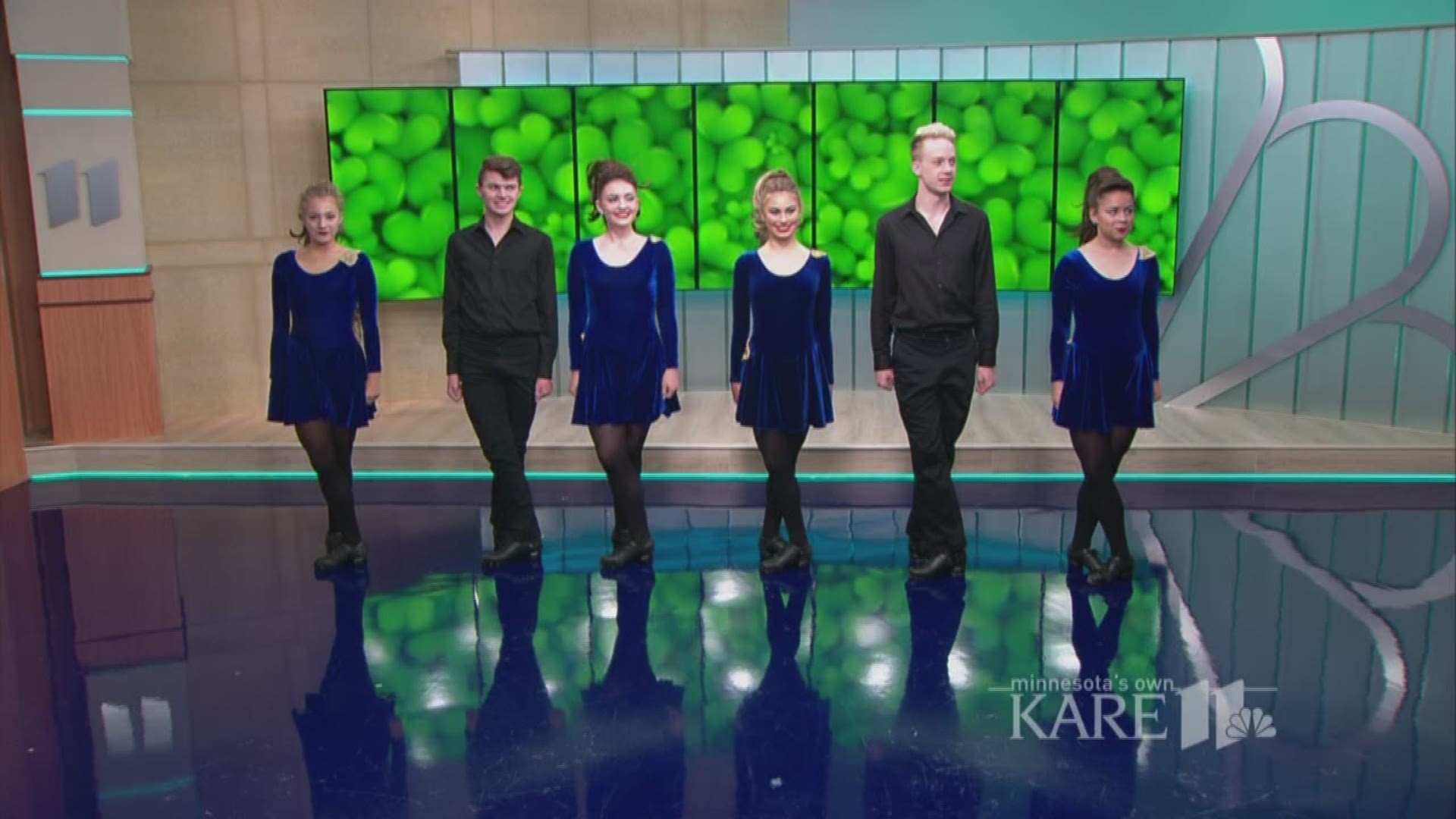 Cormac O'Se and a group of Irish Dancers joins the Kare11 Saturday Show.