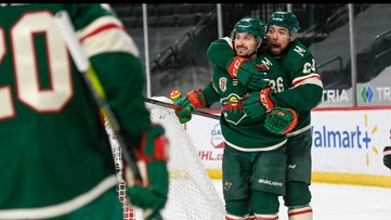 Zuccarello scores twice as Wild top Arizona 5-2