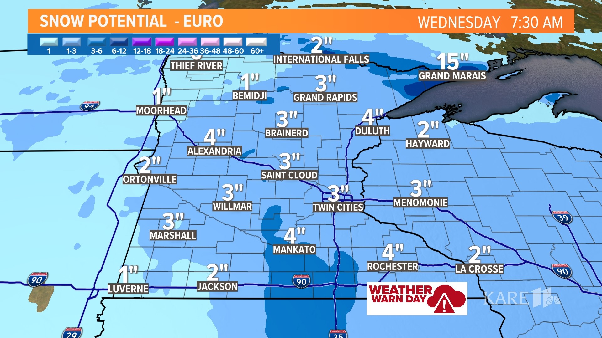 Snow causes traffic headaches across the metro, greater Minnesota ...