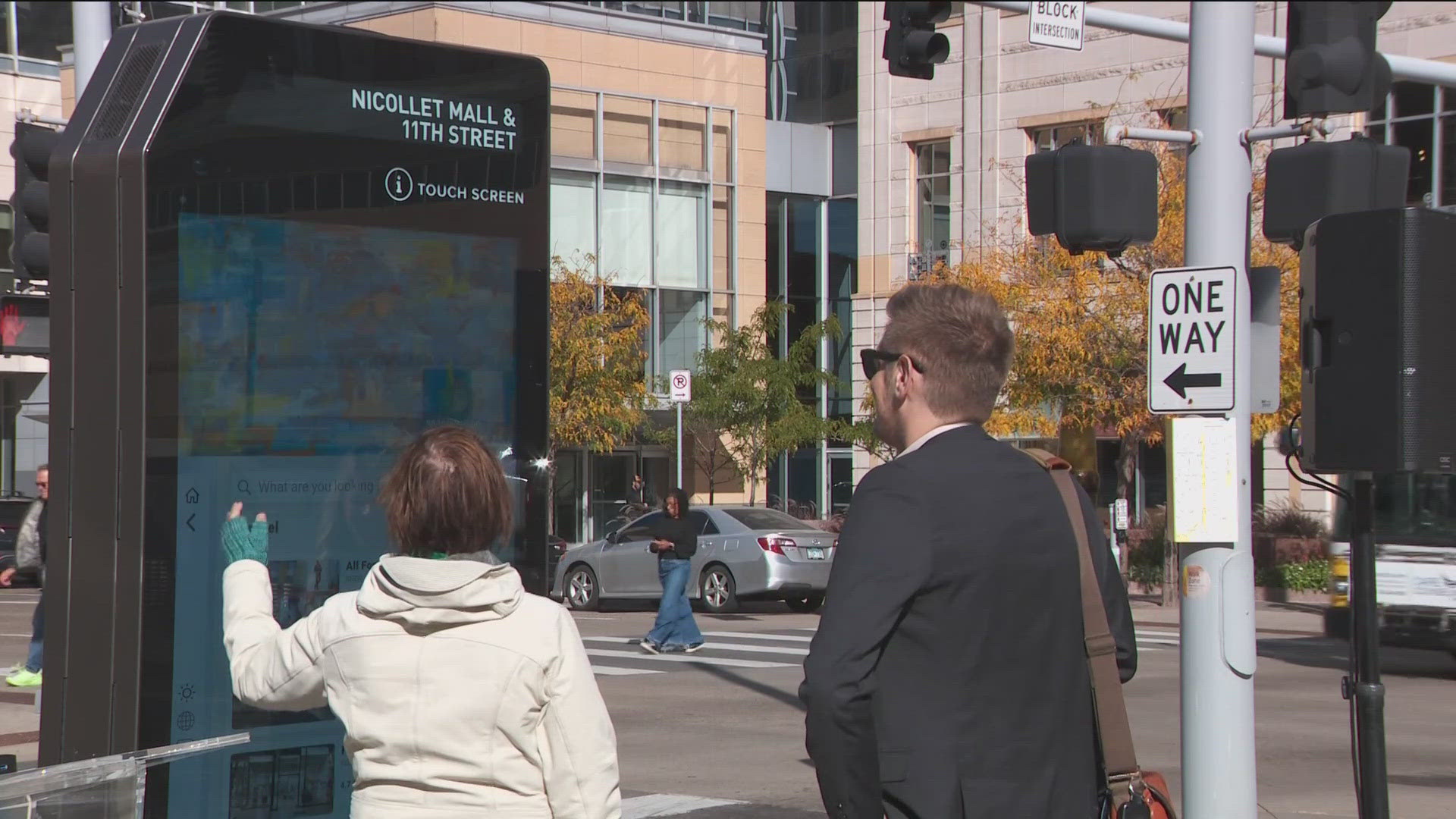 There's a new hi-tech way for visitors to learn about downtown Minneapolis.