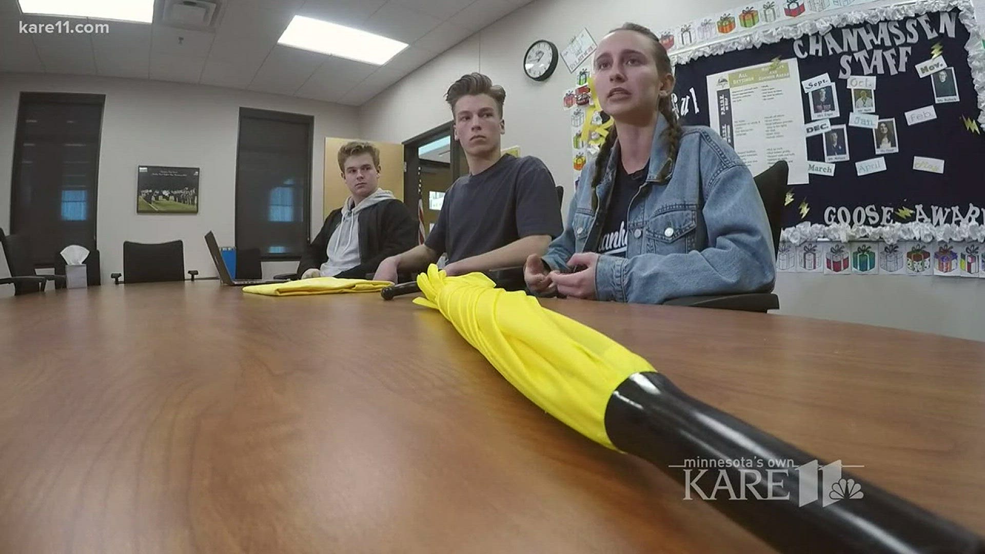 Business students at Chanhassen High school want to "stop the stigma" about mental health. As Heidi Wigdahl explains, the goal is to get their classmates to open up.
