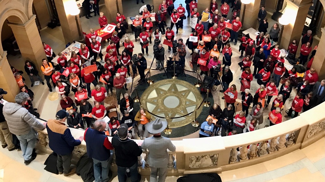 Gun reform advocates rally at state capitol | kare11.com